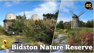 Bidston Hill Walk Tour in 4K  2024  Bidston Windmill  Bidston Observatory  Bidston Lighthouse [upl. by Ylim]