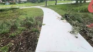 River Flooded at Sims Bayou [upl. by Chevy]