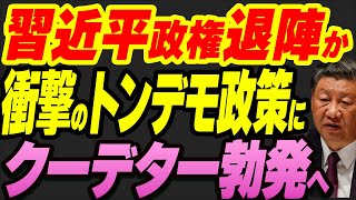 【習近平退陣か】衝撃のトンデモ政策にクーデター勃発へ [upl. by Meuse]