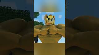 Muscular cat 🐱 shorts minecraft [upl. by Iegres101]