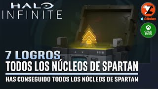 Halo Infinite  Todos los Núcleos de Spartan  7 LOGROS  Todas las Habilidades al Máximo [upl. by Eural]