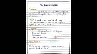 hb electrophoresis in hindi [upl. by Perni]