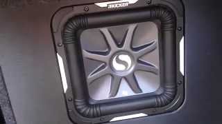 Kicker L7 10in Solo Baric  Review  Car Body FLEX [upl. by Rene]