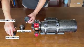 How Antlia 5a CaK connects to the telescope [upl. by Balac]