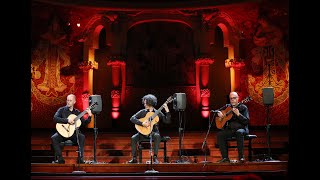 Barcelona Guitar Trio amp Dance plays Mediterranean Sundance  Rio Ancho [upl. by Fendig677]