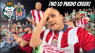 SANTOS vs CHIVAS 21 ¡PERDEMOS EL INVICTO ¿QUÉ TE PASÓ PAUNO Reacción Desde Estadio Corona [upl. by Ecneralc66]