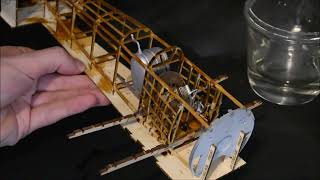 I Built Aircraft Biplan  Sopwith Camel  Artesania Latina  Part 2 [upl. by Sikko]