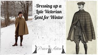 Dressing up a Late Victorian gent for winter [upl. by Senhauser]