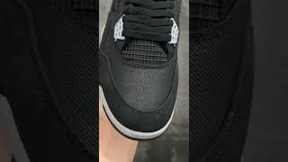 Jordan Air Jordan 4 Retro quot Black Canvas quot sneakersairjordan4 [upl. by Gustin156]