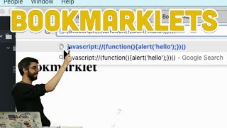 112 Bookmarklets  Programming with Text [upl. by Norreg]