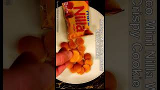 Nabisco Mini Nilla Wafers RandomRatingsandReviews NillaWafers [upl. by Weide]