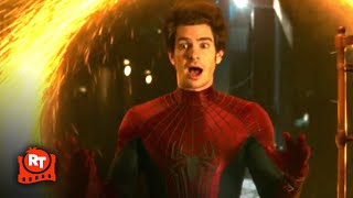 SpiderMan No Way Home 2021  The Amazing SpiderMan Appears Scene  Movieclips [upl. by Namso214]