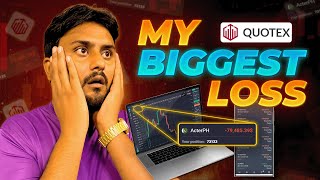 How I Lost 80000 in Quotex  The Mistakes I Made and How to Avoid Them  quotex live trade [upl. by Marek]