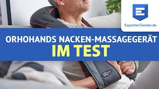 NackenMassagegerät Review OrthoHands von OrthoMechanik im Test 2023 [upl. by Attaynek]