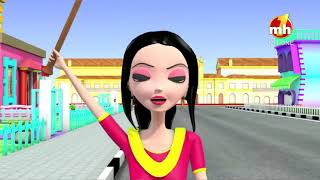 Haanji Paaji  Happy Sheru  Funny Cartoon Animation  MH One Music [upl. by Suiramaj]