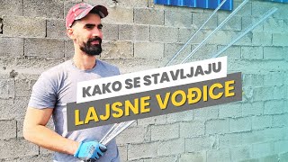 Malterisanje zidova 2 deo  Postavljanje lajsni vođica  Renoviranje salonca ep 5 [upl. by Newcomer124]