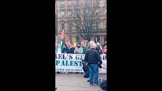 Speech of Tony Greenstein at the Palestine demonstration in Glasgow 16th March 2024 [upl. by Risay]