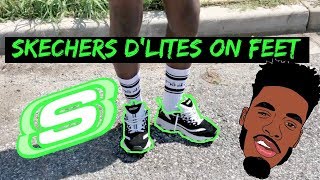 Skechers DLites On Feet  In depth review [upl. by Rosalynd205]