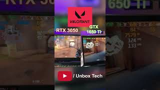 RTX 3050 vs GTX 1650 Ti ⚡️ Which is Best  🔥 [upl. by Ahsinom]