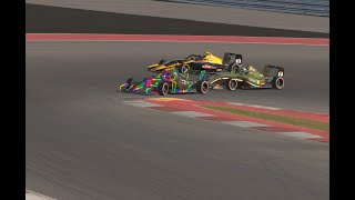 Clean racing and at Cota Super Formula Lights [upl. by Ervine317]