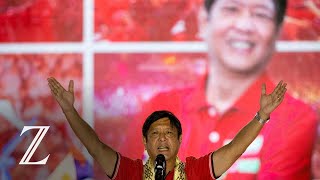 Philippinen Ferdinand Marcos junior Sohn von früherem Diktator gewinnt Präsidentenwahl [upl. by Eiddal]