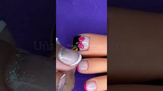 Hermosas uñas con Lazos miarteentusuñas nailart [upl. by Fanning56]