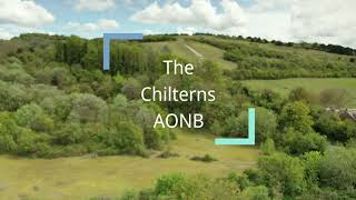 Chilterns Area of Outstanding Natural Beauty  Aerial Footage  Turville Buckinghamshire [upl. by Yregram]