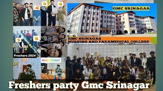 Freshers party at Gmc Srinagar🥳 Oath ceremony of fresh bsc nursing and paramedical studentsnursing [upl. by Demahum]