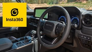 Toyota Landcruiser Prado 250 Series 2024 Kakadu  Insta360 Inside 360° [upl. by Burchett806]