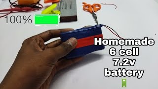 How to make a 6 cell 72v battery 🔋 [upl. by Yhtrod125]