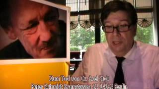 Zum Tod von Dr Axel Stoll auf dem 285 NeuSchwabenlandTreffen 01082014 [upl. by Cirda]