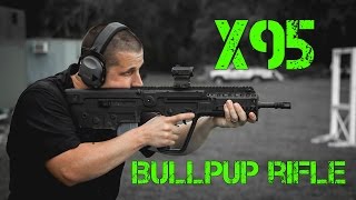 IWI X95  Bullpup Rifle Review [upl. by Ertha]