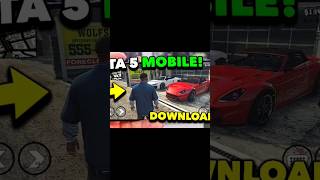 How to download gta 5 in mobile  copy game  gta5 [upl. by Dibru]