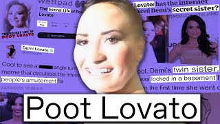 The Entire History of the Poot Lovato Meme [upl. by Ecnerrot]