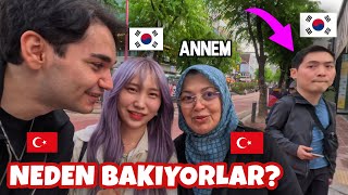 Anne ile KOREYE Gitmek NEDEN BAKIYORLAR [upl. by Ecienahs416]