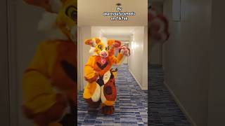 SHORT X3  by areyoufurwheels6843 furry furries fursuit viral tiktok fyp shorts [upl. by Enniotna]