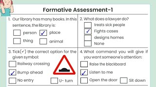 Formative assessment 1 class 8 English prakhar workbook [upl. by Eelsel]