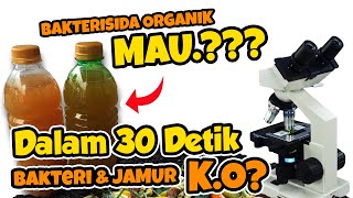 30 DETIK BAKTERI amp JAMUR KO Menguji Kedahsyatan Bakterisida  Fungisida Organik ECO ENZYME [upl. by Cohlier]