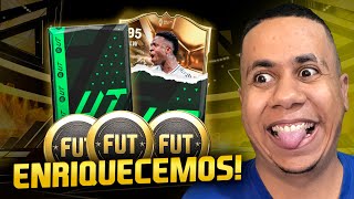 ABRI A PREMIAÇÃO DO RIVALS E GASTEI 2 MILHÕES EM REFORÇOS PRA WL  RUMO AO BRUXO FC 25 ULTIMATE TEAM [upl. by Berkman551]