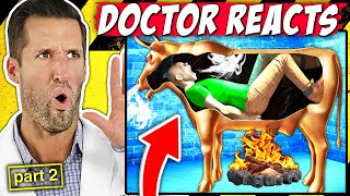 ER Doctor REACTS to WORST Punishments in History PART 2 [upl. by Neelav729]