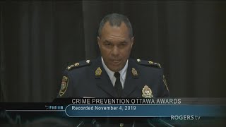 Podium Crime Prevention Ottawa Awards [upl. by Jessamyn]