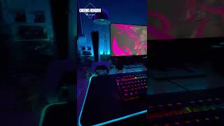 Happy Friday and November my gamers 💙gaming gamerlife gamingsetup pcgaming ledlights [upl. by Rolyks191]