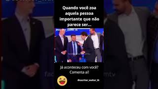 Silvio Santos eterno zoando sem saber que o sujeito era importante Quem nunca silviosantos [upl. by Pope63]