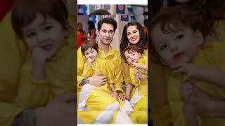 Sunny Leone with her husband Daniel Weber and Three Children 👪👪👪 sunnyleoneshorts ytshorts [upl. by Urson]