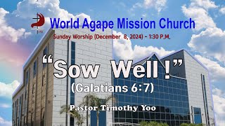 WAMC English Ministry Sunday Worship Service  Rev Timothy Yoo [upl. by Ggerg79]