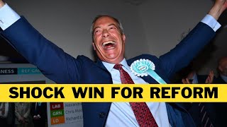 SHOCK News As Reform UK Becomes SECOND Largest Party [upl. by Nolita]