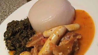 COMiDA TÍPICA AFRICANA ✅✅ Como FAZER FUNGE☺☺ COMIDA AFRICANA 🍯🍯 FUFU [upl. by Roxine]