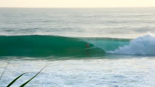 Burleigh Heads CYCLONE SWELL  17 February 2018 Cyclone Gita [upl. by Melesa]