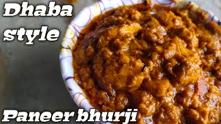 Street style paneer bhurji  Dhaba style paneer bhurji gravy recipegravy paneer bhurji [upl. by Armillia834]