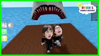 Ryan and Daddy Game Night Lets Play Roblox Epic Mini Game with Ryans Family Review [upl. by Rior264]